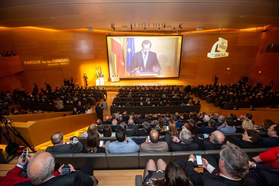 Buen ambiente durante la gala a los mejores granadinos del año 2018