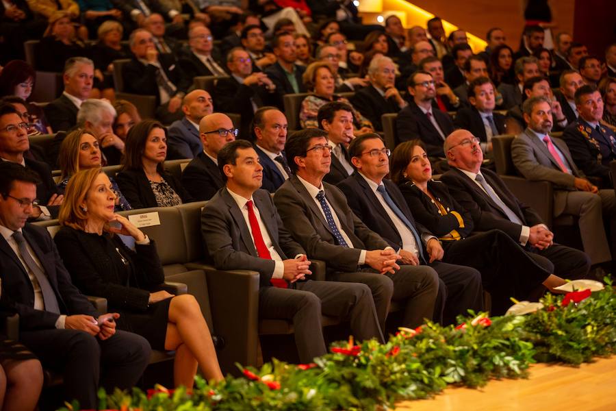 Buen ambiente durante la gala a los mejores granadinos del año 2018