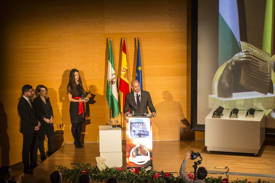 Buen ambiente durante la gala a los mejores granadinos del año 2018