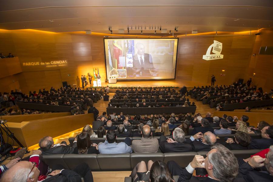 Buen ambiente durante la gala a los mejores granadinos del año 2018