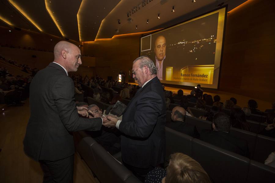 Buen ambiente durante la gala a los mejores granadinos del año 2018