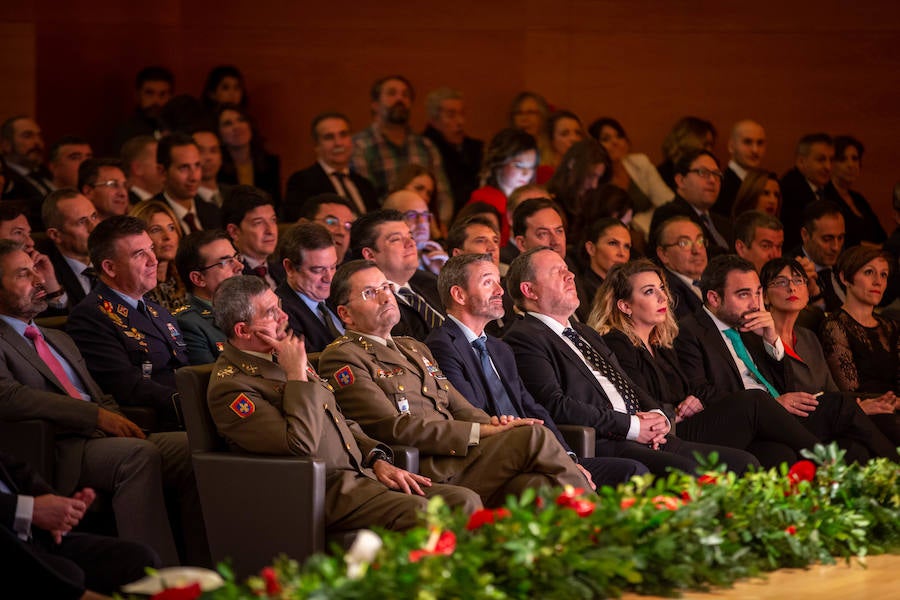 Buen ambiente durante la gala a los mejores granadinos del año 2018