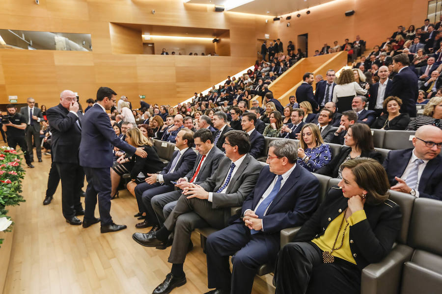 Buen ambiente durante la gala a los mejores granadinos del año 2018