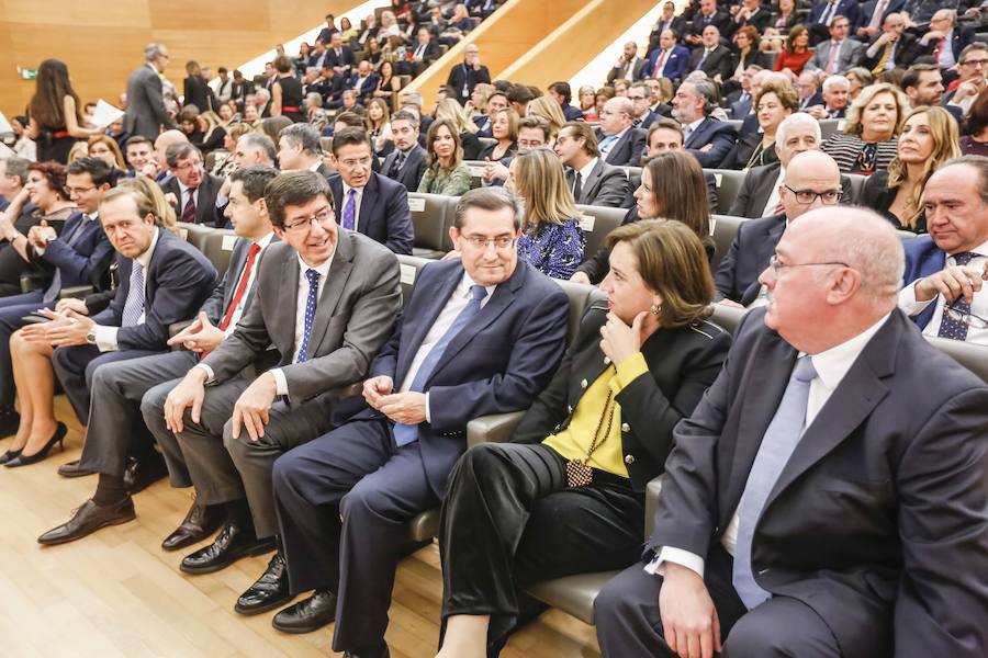 Buen ambiente durante la gala a los mejores granadinos del año 2018