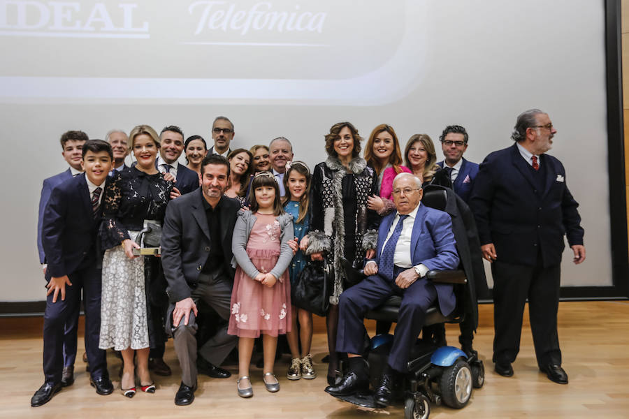 Buen ambiente durante la gala a los mejores granadinos del año 2018