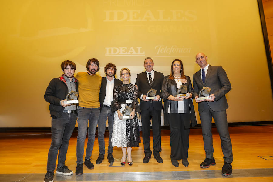 Buen ambiente durante la gala a los mejores granadinos del año 2018