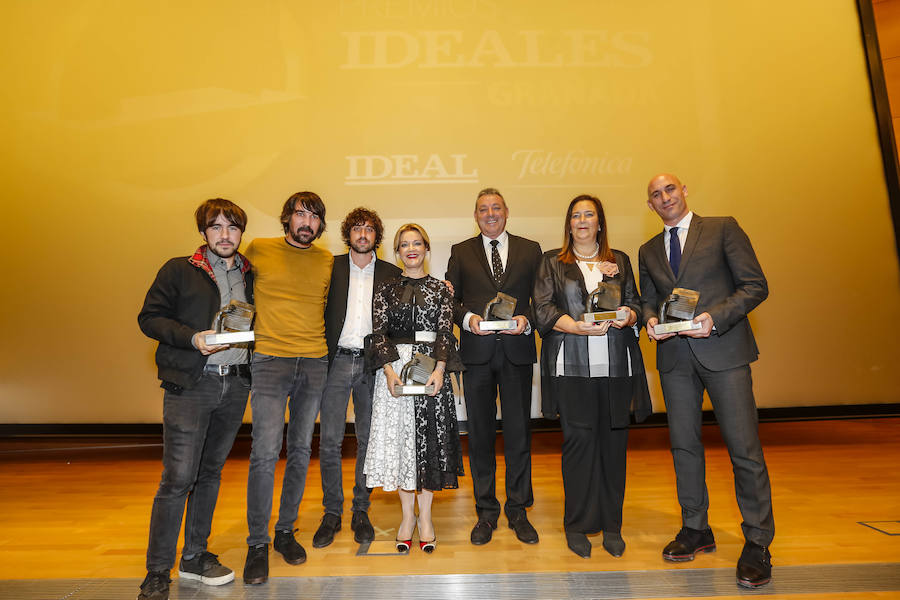 Buen ambiente durante la gala a los mejores granadinos del año 2018