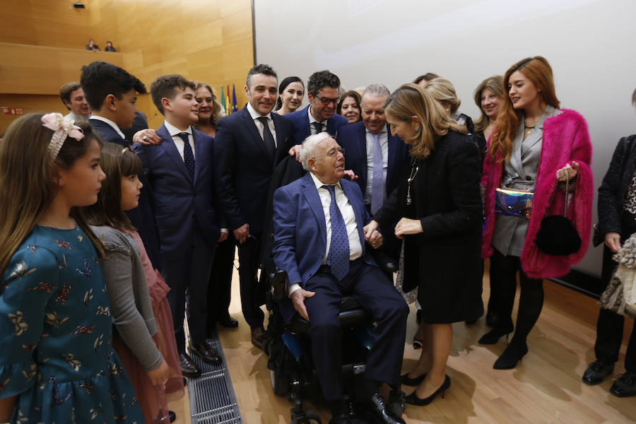 Buen ambiente durante la gala a los mejores granadinos del año 2018