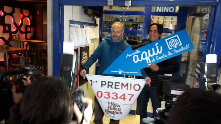 El primer premio, el tercero, uncuarto y algunos quintos, han dejado dinero en la provincia granadina