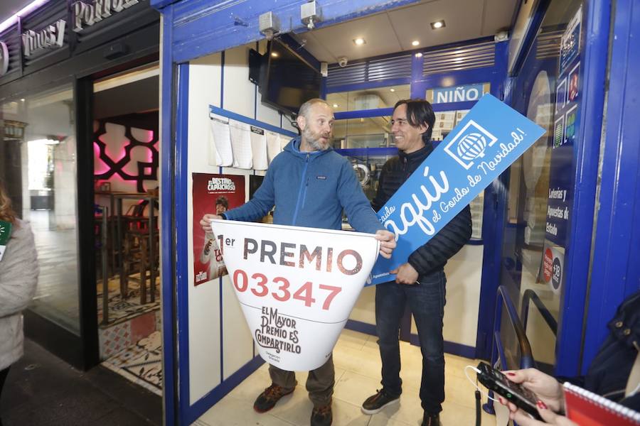 El primer premio, el tercero, uncuarto y algunos quintos, han dejado dinero en la provincia granadina