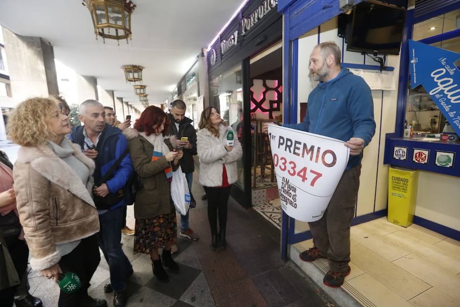 El primer premio, el tercero, uncuarto y algunos quintos, han dejado dinero en la provincia granadina