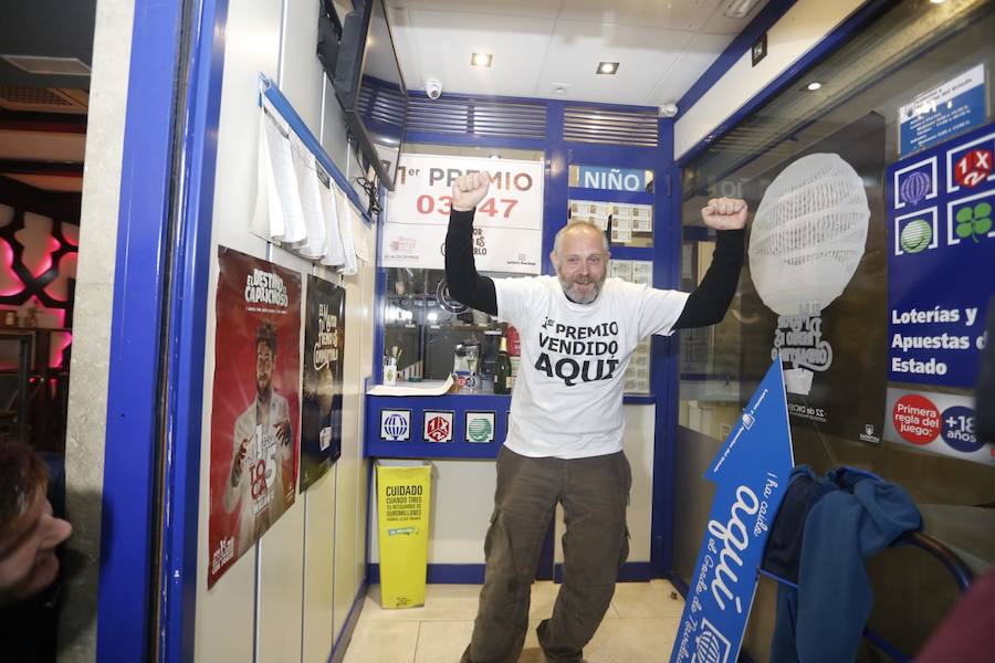 El primer premio, el tercero, uncuarto y algunos quintos, han dejado dinero en la provincia granadina