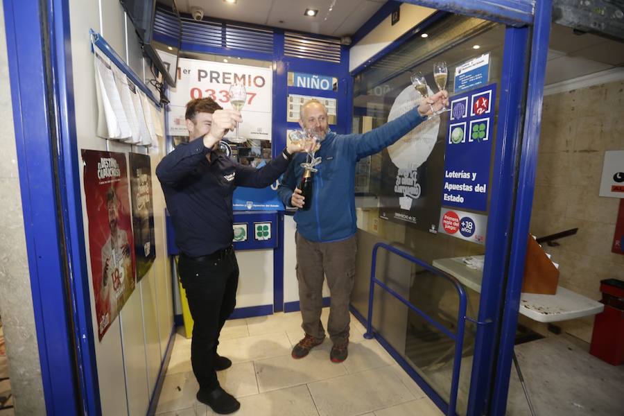 El primer premio, el tercero, uncuarto y algunos quintos, han dejado dinero en la provincia granadina