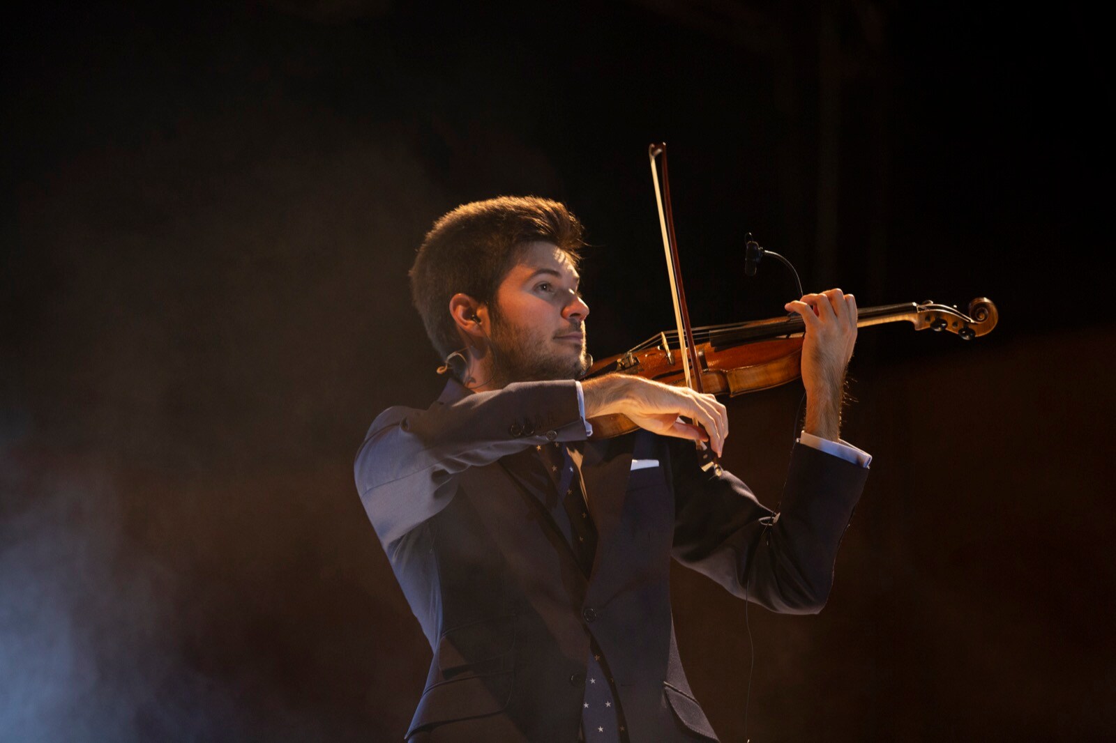 Así fue la actuación del violinista en Granada