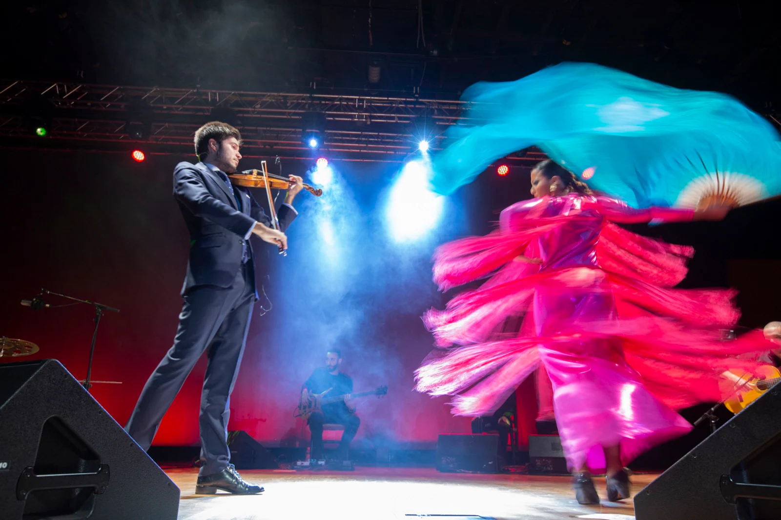 Así fue la actuación del violinista en Granada