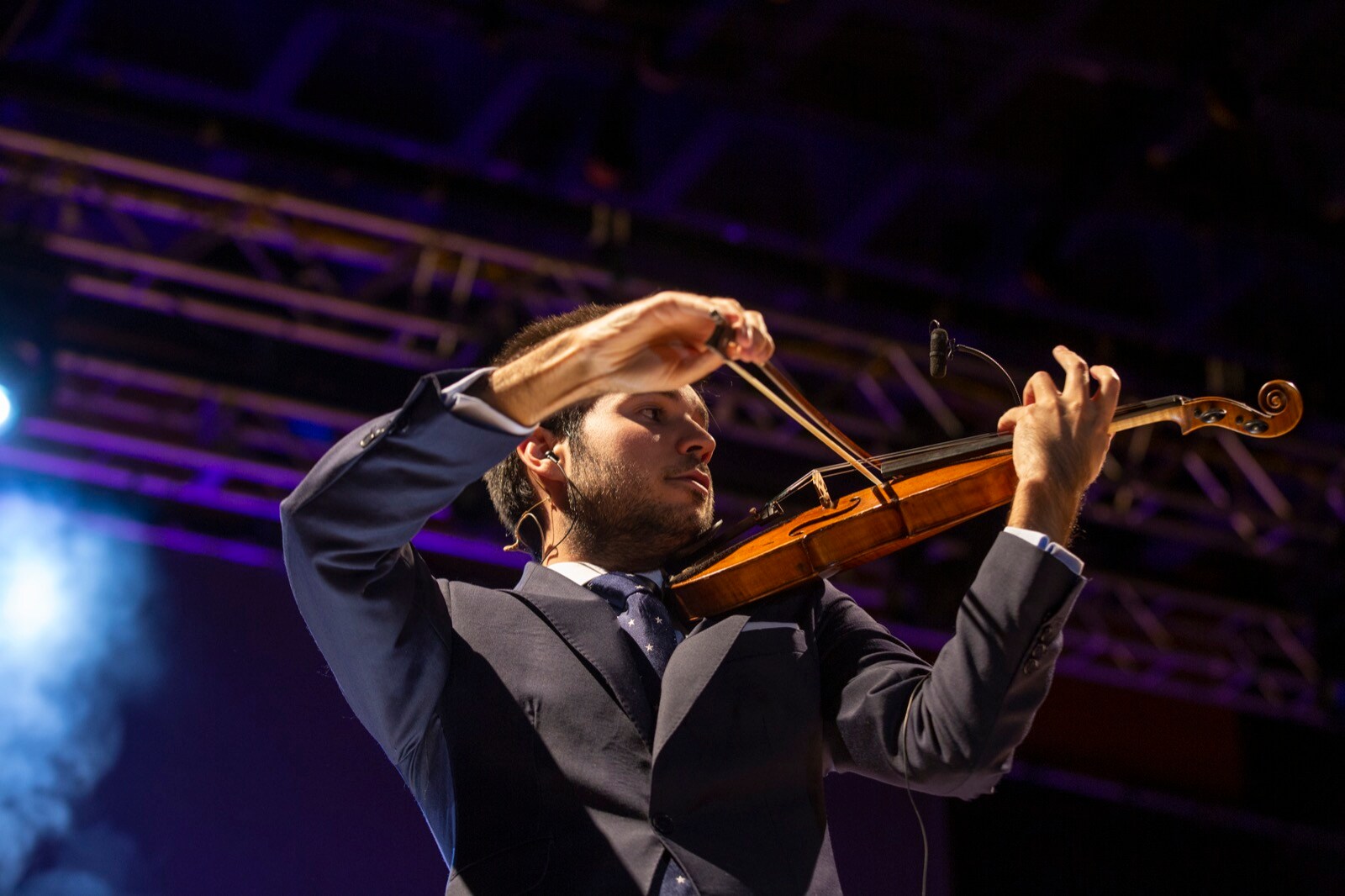 Así fue la actuación del violinista en Granada