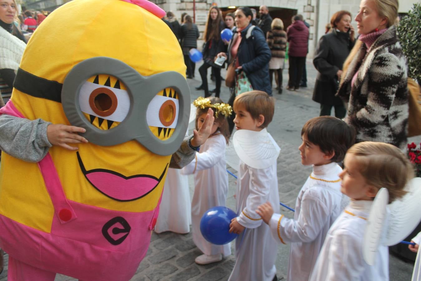 Cientos de personas participan en el Belén viviente de Jaén