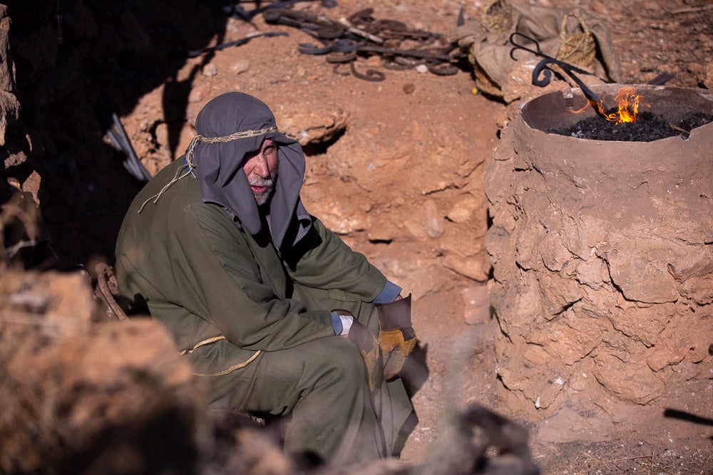 El anejo motrileño de Tablones ha vuelto a organizar su exitoso Belén Viviente, que el municipio 'utiliza' como reclamo turístico