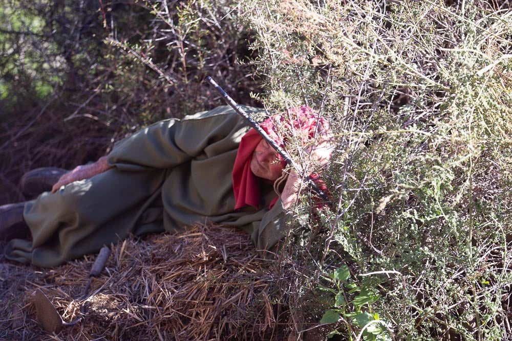 El anejo motrileño de Tablones ha vuelto a organizar su exitoso Belén Viviente, que el municipio 'utiliza' como reclamo turístico