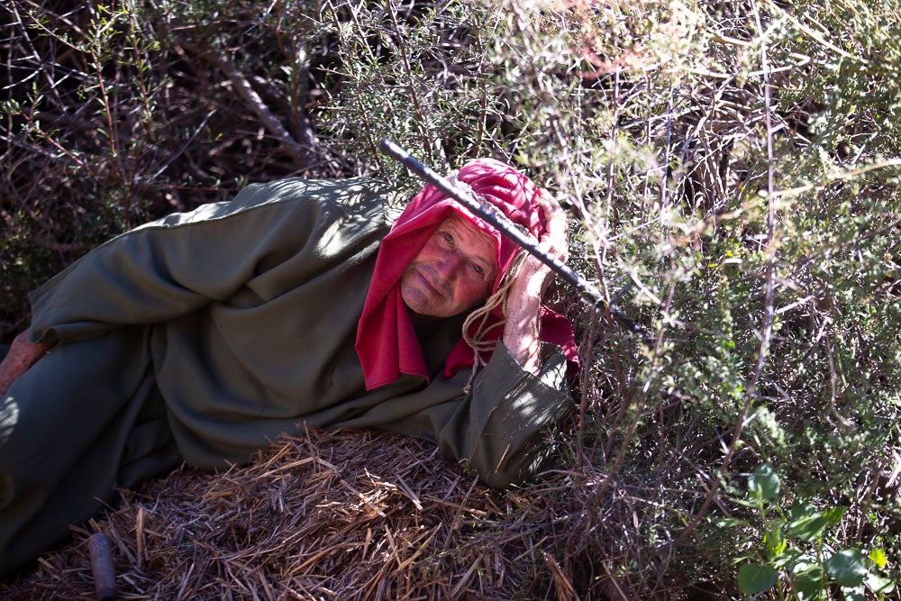 El anejo motrileño de Tablones ha vuelto a organizar su exitoso Belén Viviente, que el municipio 'utiliza' como reclamo turístico