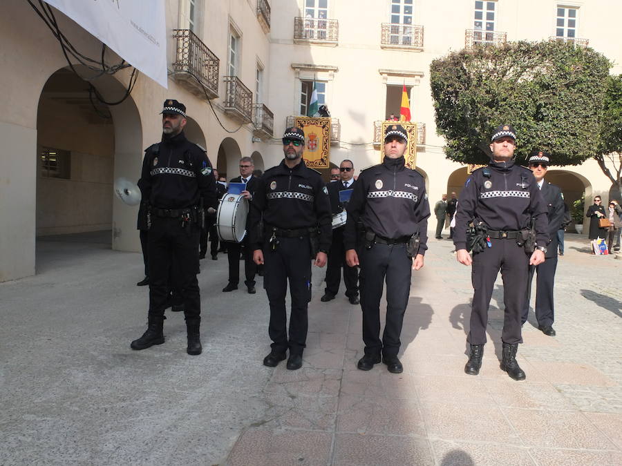 Tras 14 años, el acto que recuerda la reconquista de Almería pudo hacerse en la Casa Consistoria