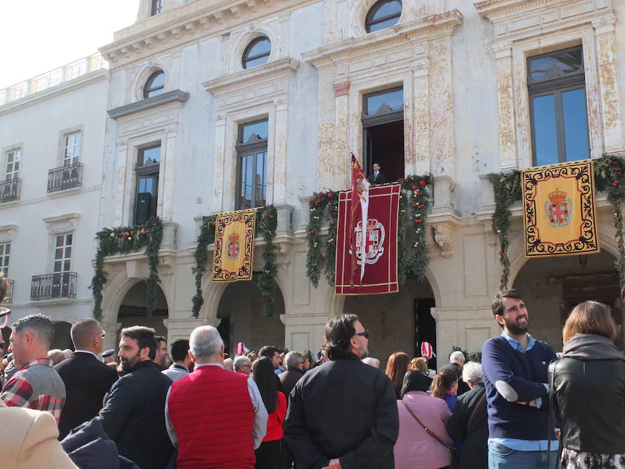 Tras 14 años, el acto que recuerda la reconquista de Almería pudo hacerse en la Casa Consistoria