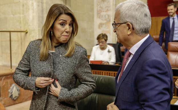 Susana Díaz: «Ningún pacto de la vergüenza con la extrema derecha hará a los andaluces renunciar a lo logrado el 28F»