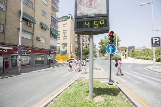 Granada 2040: más olas de calor y menos nevadas