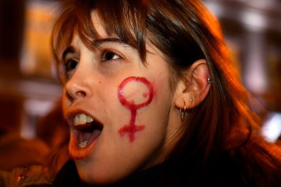 Ha sido el ensayo general de la movilización del 8 de marzo, Día Internacional de la Mujer, cuando por convocatoria de los sindicatos habrá una huelga feminista