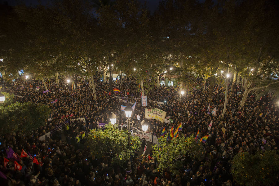 Ha sido el ensayo general de la movilización del 8 de marzo, Día Internacional de la Mujer, cuando por convocatoria de los sindicatos habrá una huelga feminista