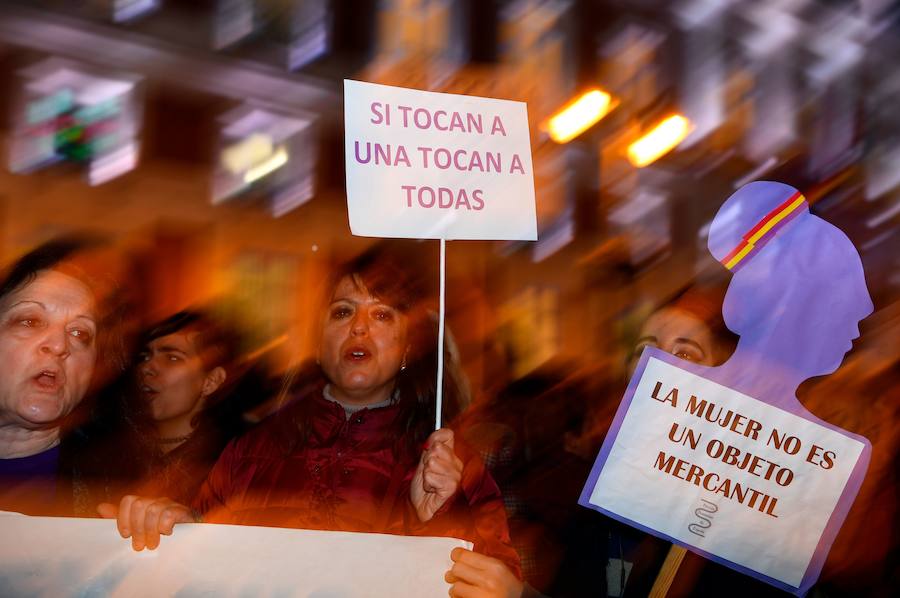 Ha sido el ensayo general de la movilización del 8 de marzo, Día Internacional de la Mujer, cuando por convocatoria de los sindicatos habrá una huelga feminista