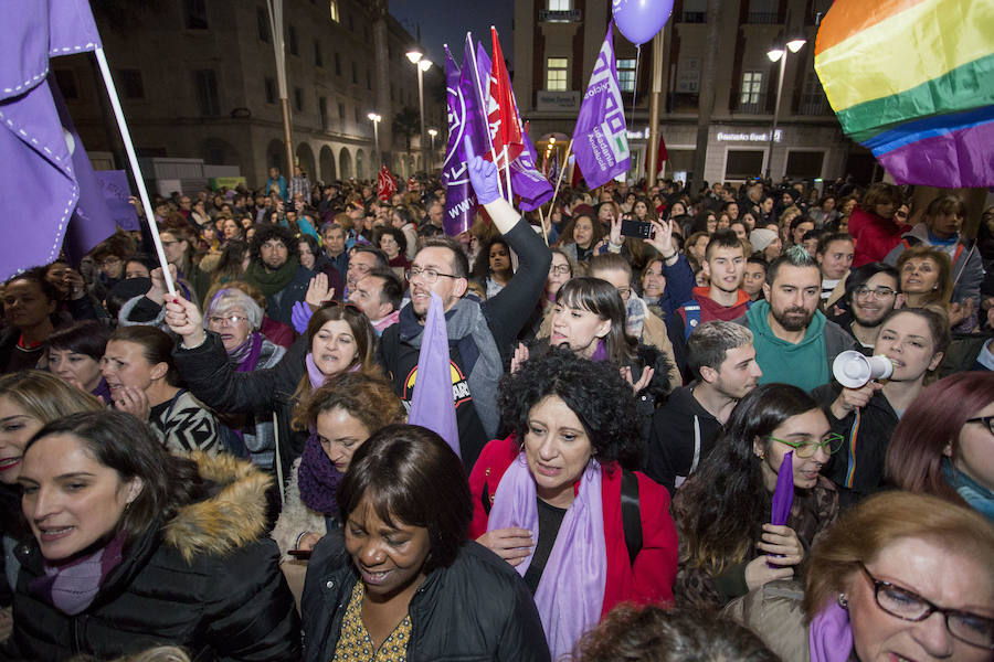 Ha sido el ensayo general de la movilización del 8 de marzo, Día Internacional de la Mujer, cuando por convocatoria de los sindicatos habrá una huelga feminista