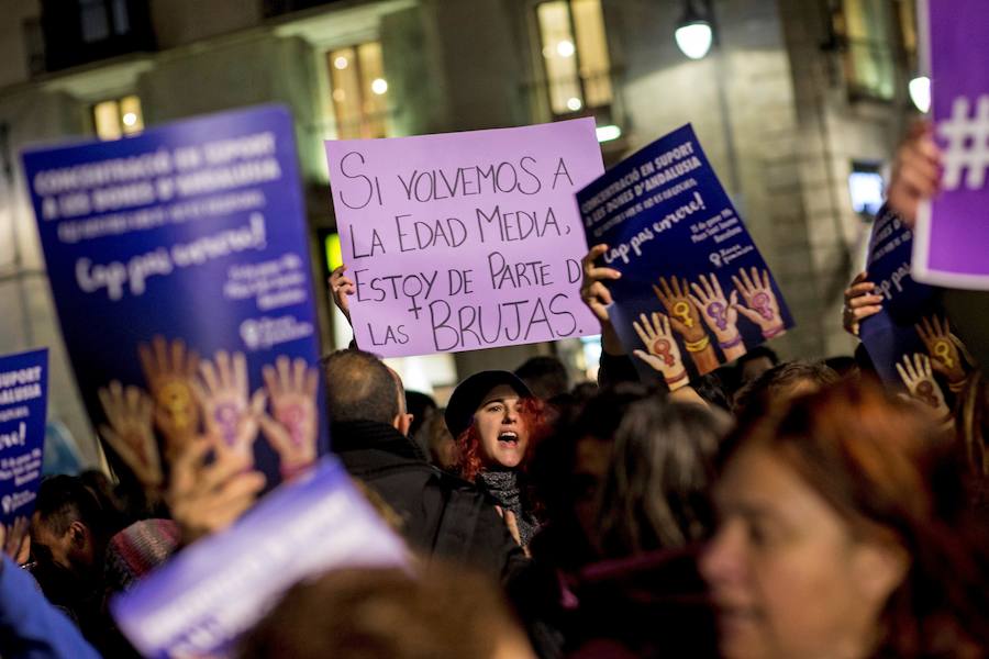 Ha sido el ensayo general de la movilización del 8 de marzo, Día Internacional de la Mujer, cuando por convocatoria de los sindicatos habrá una huelga feminista