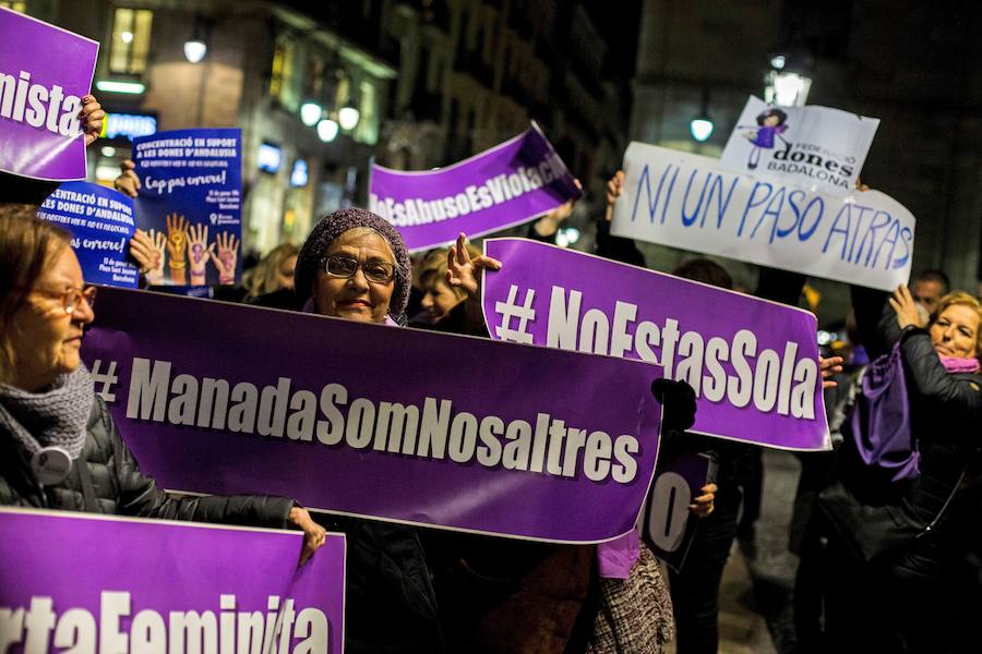 Ha sido el ensayo general de la movilización del 8 de marzo, Día Internacional de la Mujer, cuando por convocatoria de los sindicatos habrá una huelga feminista