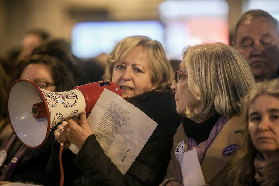 Ha sido el ensayo general de la movilización del 8 de marzo, Día Internacional de la Mujer, cuando por convocatoria de los sindicatos habrá una huelga feminista