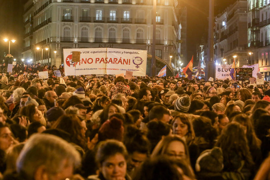 Ha sido el ensayo general de la movilización del 8 de marzo, Día Internacional de la Mujer, cuando por convocatoria de los sindicatos habrá una huelga feminista