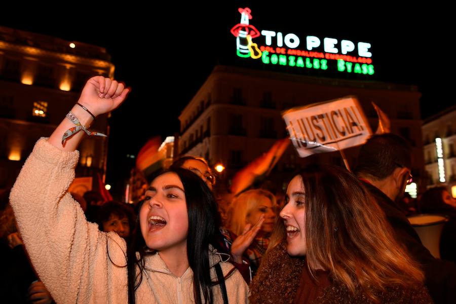 Ha sido el ensayo general de la movilización del 8 de marzo, Día Internacional de la Mujer, cuando por convocatoria de los sindicatos habrá una huelga feminista