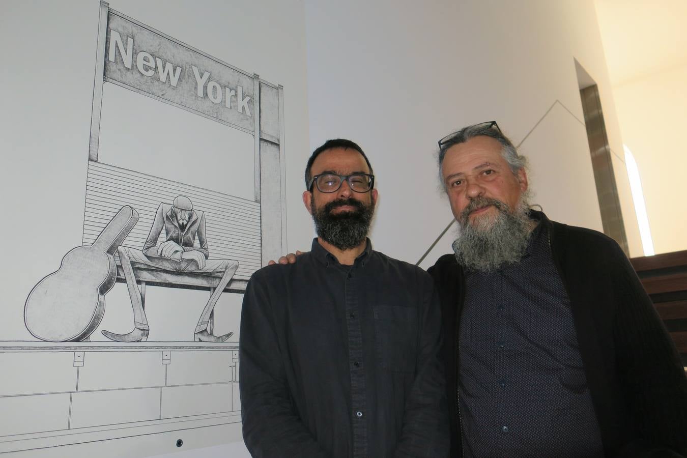 La exposición exhibe obras de Sergio García, Max y Ana Merino, se inaugura hoy y estará abierta hasta el 22 de marzo en la calle Oficios 