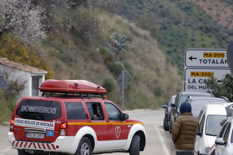 Acabado el entubado en Totalán, es turno de los mineros