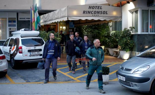 Imagen. Estos son los mineros que están rescatando a Julen