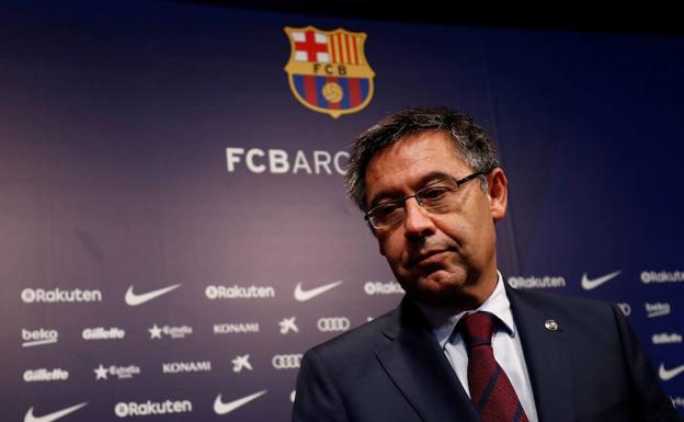 Josep Maria Bartomeu, presidente del Barcelona. 