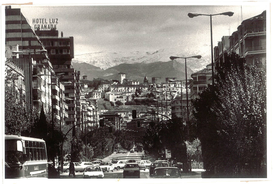 La avenida de la Constitución en 1987