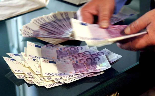 Los billetes de 500 euros, en mínimos en España, dejan de emitirse