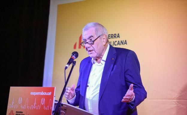 Ernest Maragall, candidato de ERC a las municipales de Barcelona. 
