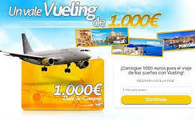 Alertan del timo que usa una 'ganga' de Vueling como gancho