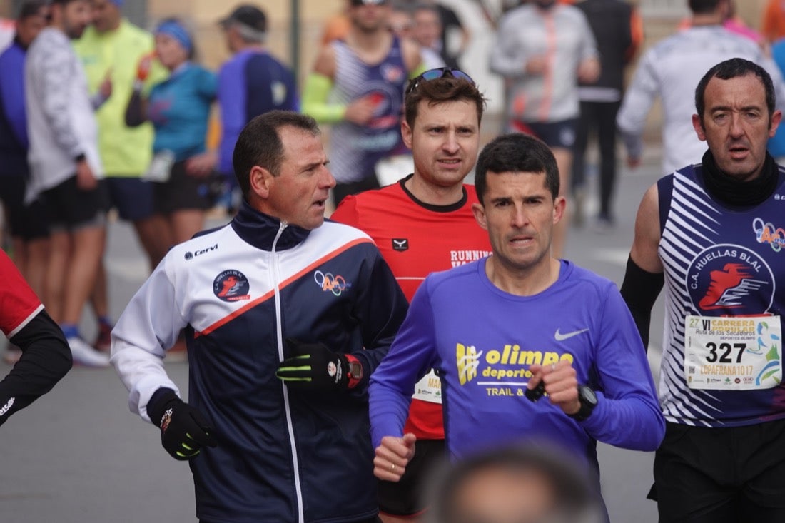 Un recorrido de 7 kilómetros en la categoría absoluta que transcurrió entre secaderos. Este año volvió a haber una categoría para senderistas de 5 kilómetros.