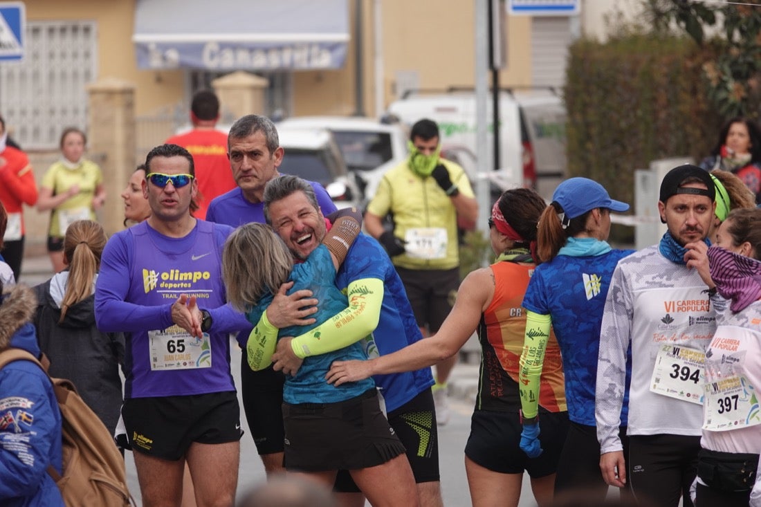 Un recorrido de 7 kilómetros en la categoría absoluta que transcurrió entre secaderos. Este año volvió a haber una categoría para senderistas de 5 kilómetros.