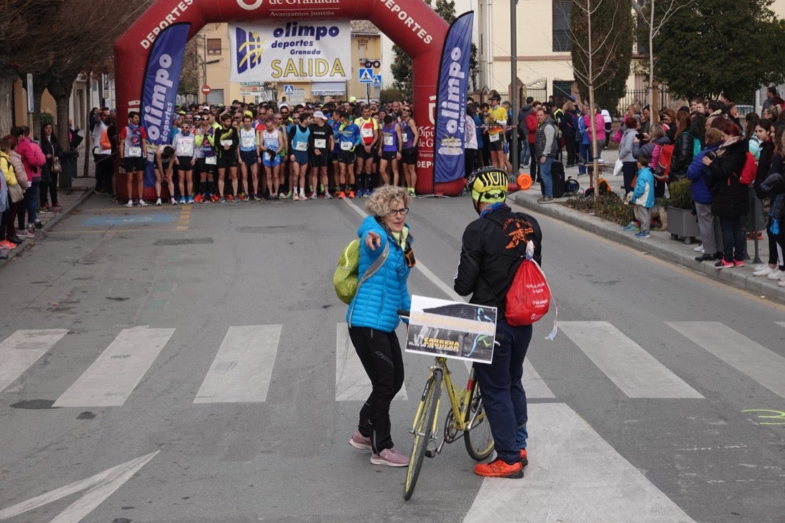 Un recorrido de 7 kilómetros en la categoría absoluta que transcurrió entre secaderos. Este año volvió a haber una categoría para senderistas de 5 kilómetros.