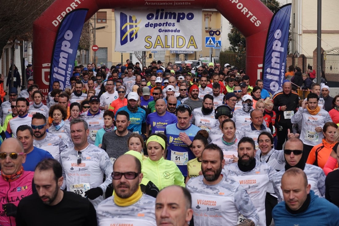 Un recorrido de 7 kilómetros en la categoría absoluta que transcurrió entre secaderos. Este año volvió a haber una categoría para senderistas de 5 kilómetros.