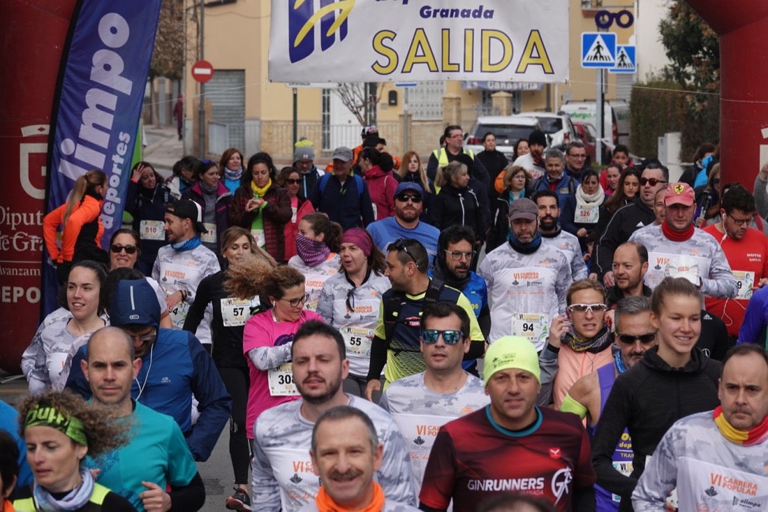 Un recorrido de 7 kilómetros en la categoría absoluta que transcurrió entre secaderos. Este año volvió a haber una categoría para senderistas de 5 kilómetros.